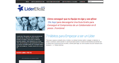 Desktop Screenshot of lidereficaz.com